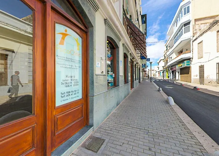 & Balcony 3c - Arrecife, Lanzarote - Free Parking شقة أرّاثيفي